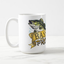 Die Trofee vangen "Bass Pro" op maat gemaakt Koffiemok