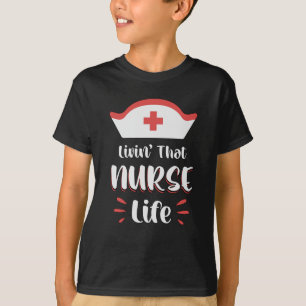 Die verpleegster leven geneeskunde noodverpleegkun t-shirt