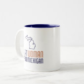 Die vrouw uit de Mok van Michigan Coffee (Voorkant links)