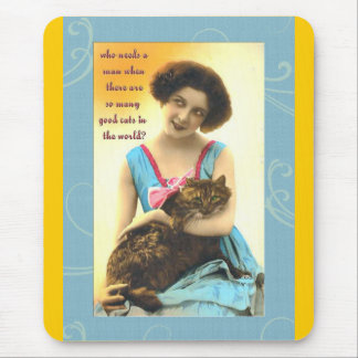 die zo veel goede katten nodig hebben om een man t muismat
