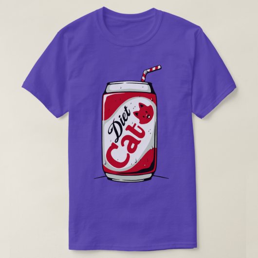 Dieet Kat Kan Soda door Tobe Fonseca T-shirt (Design voorkant)