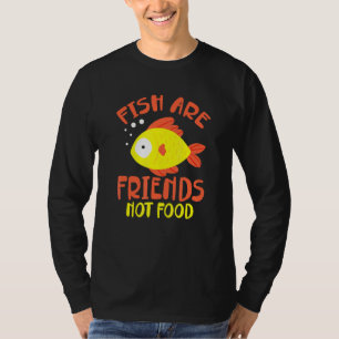 Dieet op basis van Plant van vis Vegan Vegetarian T-shirt