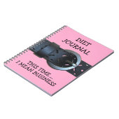 Dieetdagboek, Deze keer meen ik het serieus Riem A Notitieboek (Linkerzijde)