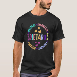 Dieetmeting Week Dieetvoeding Dietitititian T-shirt