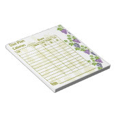 Dieetplantracker Notitieblok (Schuin)