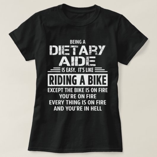 Dieetvoeding T-shirt (Design voorkant)