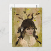 Dief van appels briefkaart (Voorkant / Achterkant)