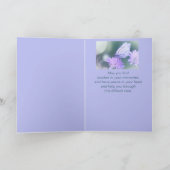 Diefste sympathie Help bij moeilijke vlinder Kaart (Binnen)