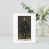 Diego Velázquez #12 - Carte postale d'art fin (Debout devant)