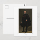 Diego Velázquez #12 - Carte postale d'art fin (Devant / Derrière)
