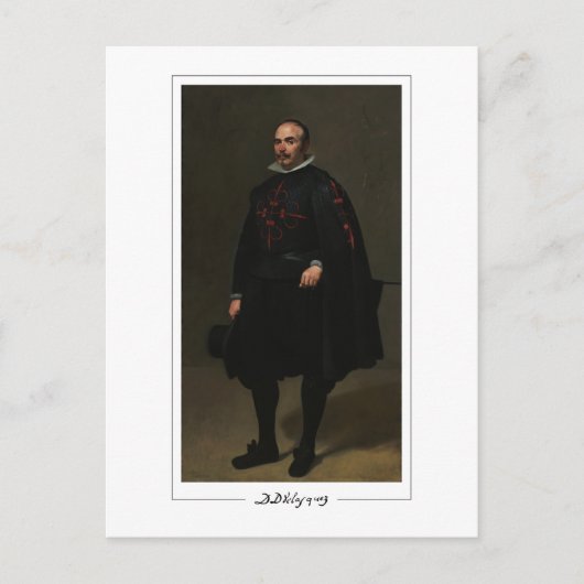 Diego Velázquez #12 - Carte postale d'art fin (Devant)