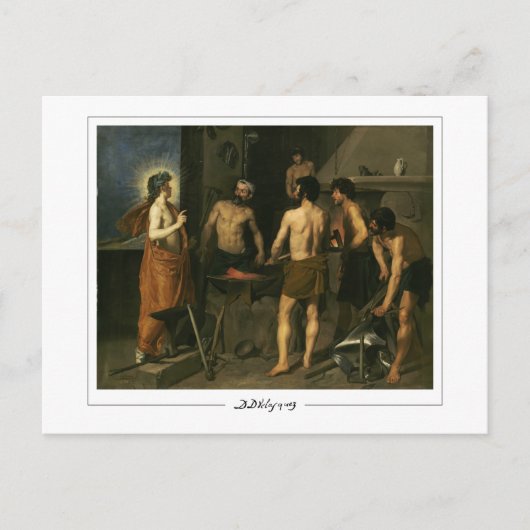 Diego Velázquez #142 - Carte postale d'art fin (Devant)