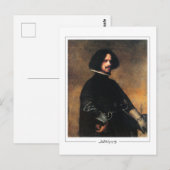 Diego Velázquez #22 - Carte postale d'art fin (Devant / Derrière)