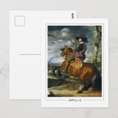 Diego Velázquez #52 - Carte postale d'art fin (Devant / Derrière)