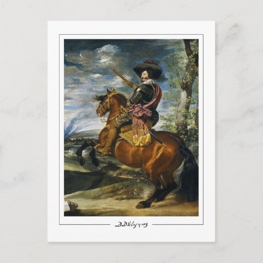 Diego Velázquez #52 - Carte postale d'art fin (Devant)
