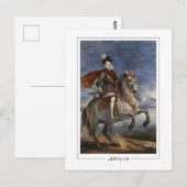 Diego Velázquez #57 - Carte postale d'art fin (Devant / Derrière)