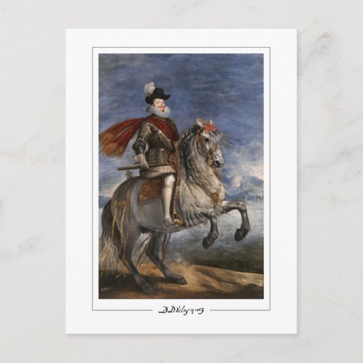 Diego Velázquez #57 - Carte postale d'art fin (Devant)