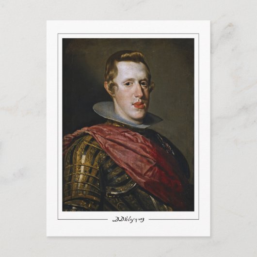 Diego Velázquez #68 - Carte postale d'art fin (Devant)