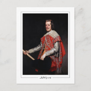 Diego Velázquez #6 - Carte postale d'art fin