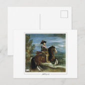 Diego Velázquez #91 - Carte postale d'art fin (Devant / Derrière)