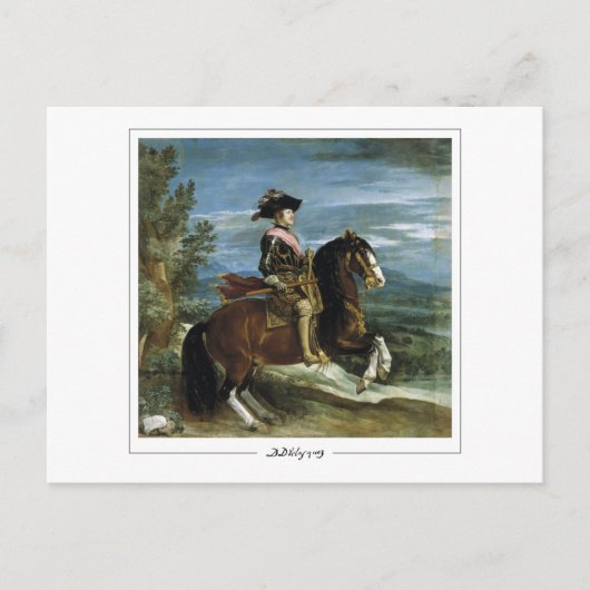 Diego Velázquez #91 - Carte postale d'art fin (Devant)