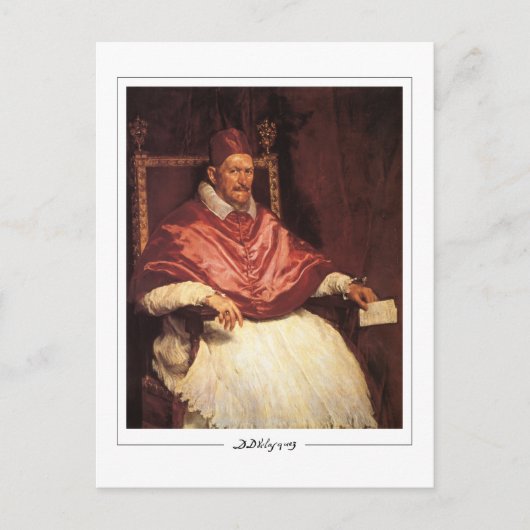 Diego Velázquez #95 - Carte postale d'art fin (Devant)