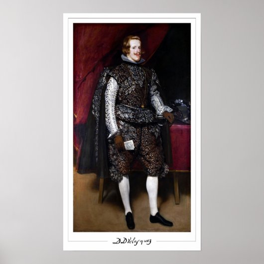 Diego Velázquez Zedign Art Poster #75 (Voorkant)