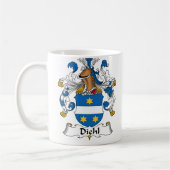 Diehl Family Crest Koffiemok (Links)