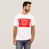 Dien de Blacksmiths niet T-shirt (Voorkant volledig)