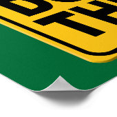 Dien de Dragons niet aan Poster (Hoek)