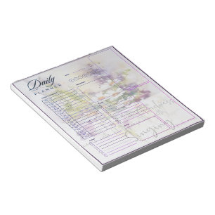 Dien de Heer met blijdschap bloemendag planner Notitieblok