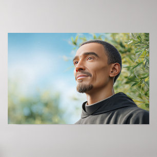 Dienaar van de barmhartigheid Sint Peter Claver Poster
