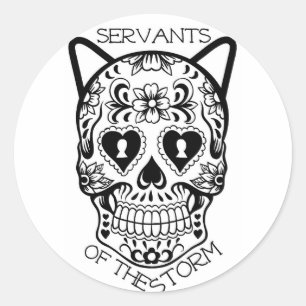Dienaren van de Storm sticker
