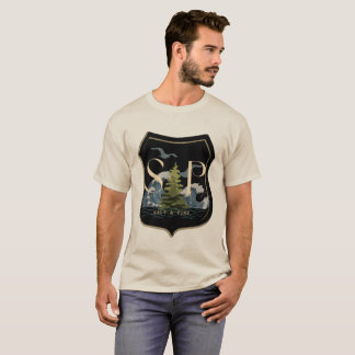 dienst Zout- en dennenbossen T-shirt