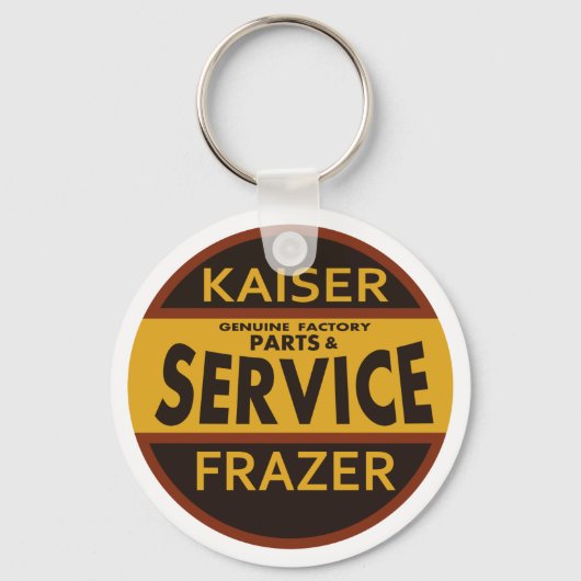  dienstbord Kaiser Frazer Sleutelhanger (Voorkant)