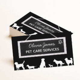 Diensten in verband met de behandeling van gezelsc visitekaartje