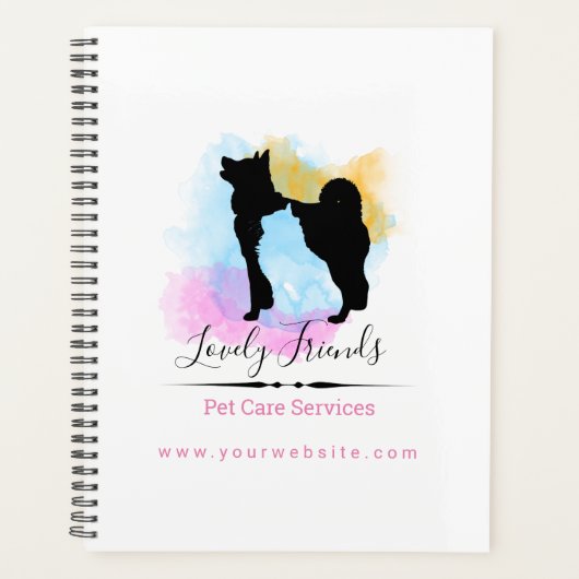 Diensten in verband met kinderverzorging en -verzo planner (Voorkant)