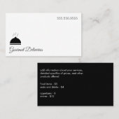 Diensten voor catalogisering van getijden visitekaartje (Voorkant / Achterkant)