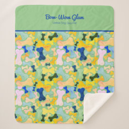 Diensten voor gezelschapsdieren van hondenbeendere sherpa deken