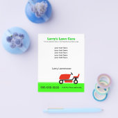 Diensten voor het onderhoud van gazons flyer (Enkel)