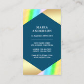 Diensten voor het reinigen van goudolie-Confetti-r Visitekaartje (Achterkant)