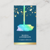 Diensten voor het reinigen van goudolie-Confetti-r Visitekaartje (Voorkant)