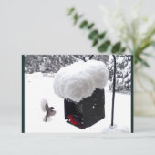 Dienstman, Postbode, UPS, FedEx, Fooi Kaart (Staand voorkant)