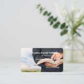 dienstreis visitekaartje (Staand voorkant)