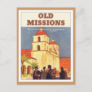  dienstreizen Santa Barbara Briefkaart