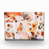 Dient Moderne Eenvoudige Aangepaste 9 Afbeeldingen Fotoblokken (Voorkant)