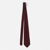 Diep bordeauxrood geweven stropdas (Achterkant)