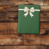 Diep Elegant Kerst Groen Inpakpapier