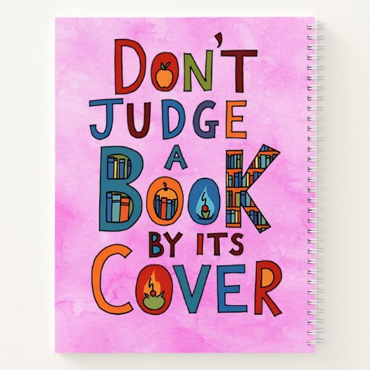 Diep en tot nadenken stemmend notitieboek (Achterkant)