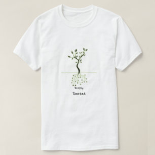 diep geworteld t-shirt
